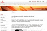Emirates is latest airline to offer mobile boarding