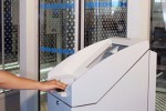 The installation of the four e-gates at Marseille Provence Airport is designed to expedite and further secure the immigration process. (Photo credit: Gérard Vouillon/Morpho)