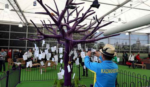 Heathrow’s Games Terminal transformed into Olympic Park Heathrow’s Games Terminal transformed into Olympic Park