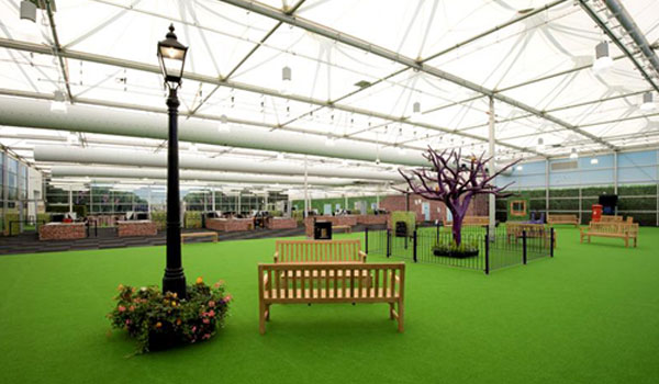 Heathrow’s Games Terminal transformed into Olympic Park Heathrow’s Games Terminal transformed into Olympic Park