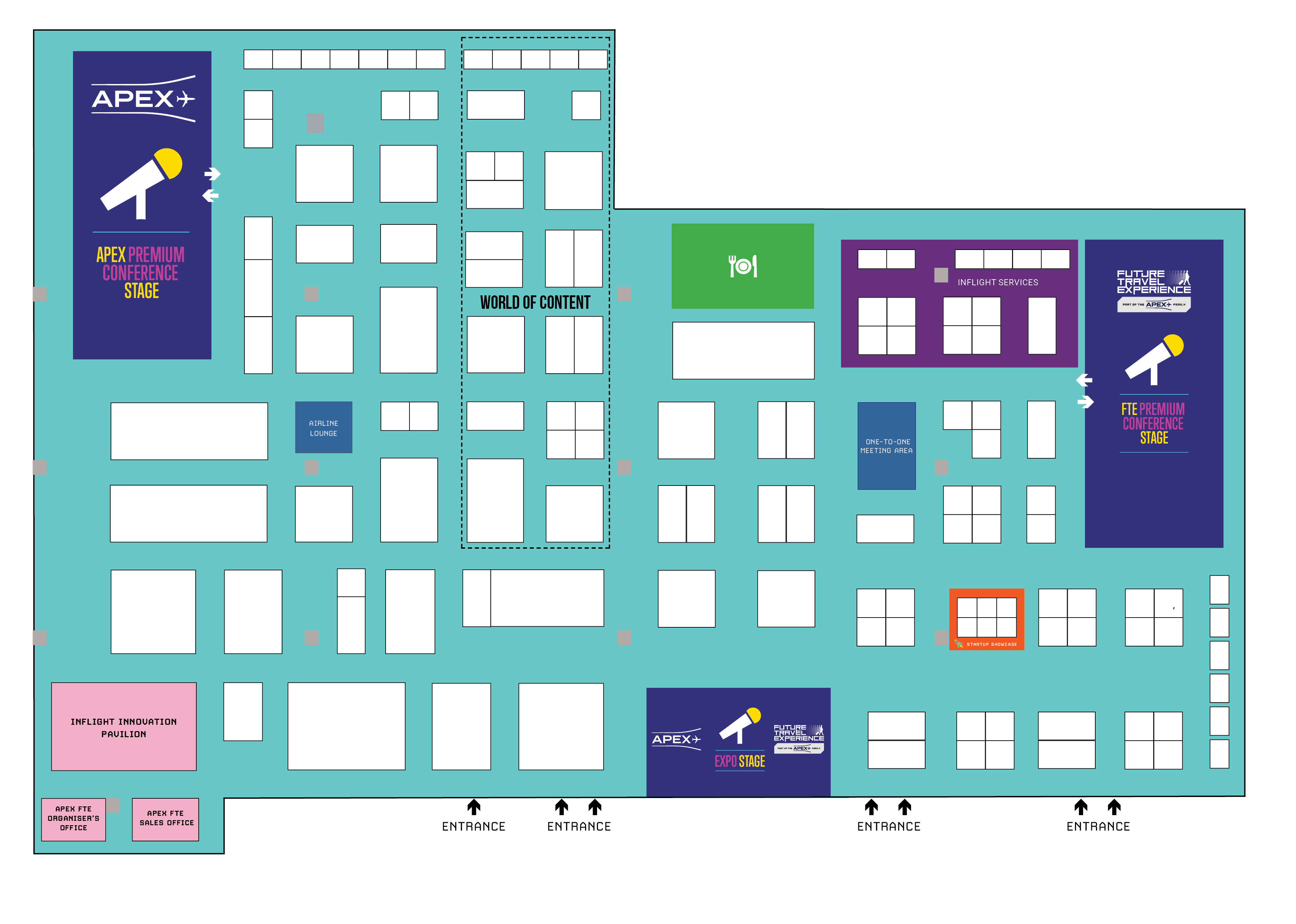APEX FTE EXPO Asia 2026 Floor Plan