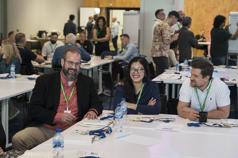FTE Hub members networking and sharing operations learnings