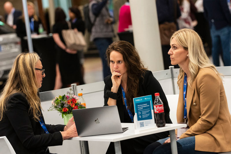 Pre-scheduled meetings at the FTE Marketplace Speed Networking Forum 01