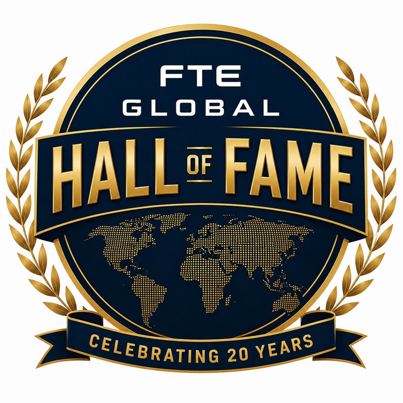 FTE Global Hall of Fame badge