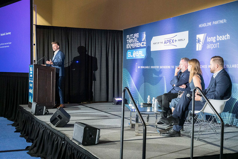FTE Global aviation innovation audience and stage