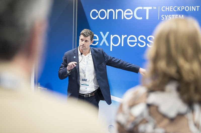 Exhibition floor tour and tech demos