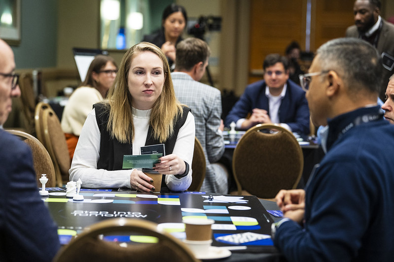 Collaborative roundtable discussion