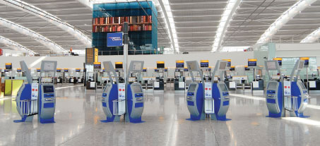 Death of kiosk The latest kiosks to be installed at Heathrow’s Terminal 5 are a strong sign that the kiosk is here to stay.