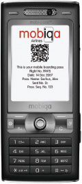 Mobiqa Mobile Boarding Pass Through Mobiqa’s mobi-pass, passengers are sent an IATA-approved mobile bar coded boarding pass in the form of an MMS or WAP message.