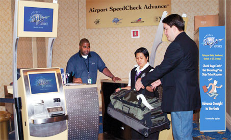 Samuel Ingalls, assistant director of aviation, Information Systems, Las Vegas McCarran: “Off-site check-in drives efficiencies – the more that we can decongest the airport, the more efficient it is. It represents a de facto expansion of the airport itself and it’s taking the airport to the passenger.”