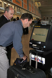 Austin-Bergstrom International Airport is currently trialling self-tagging as part of the Fast Travel programme. (Photo credit: Sandy L. Stevens, Austin Aviation Dept.)