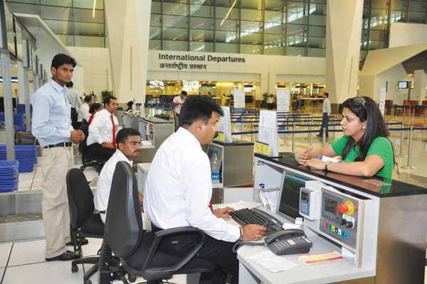 Delhi International Airport’s adoption of offsite self-service check-in is expected to reduce the demand for face-to-face check-in across the counter at Delhi International Airport.