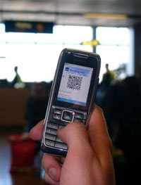 SAS passengers can check-in SAS passengers can check-in for their flight from 22 hours prior to departure simply by replying ‘Yes’ to an automated SMS from the airline.