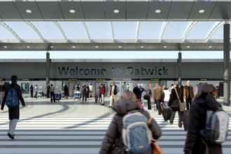 Gatwick unveils immigration hall improvements