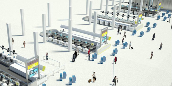Amsterdam Airport Schiphol has seen six new BagDrop units
