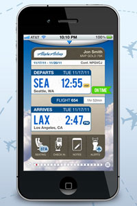 Alaska Airlines app