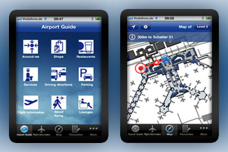Can smartphone apps replace permanent airport signage?