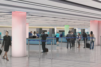 Gatwick’s new security area to reduce passenger processing times by 25%