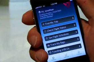 Delta app offers real-time baggage tracking