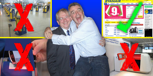 FTE Exclusive: Why Ryanair CEO Michael O’Leary hates kiosks, bag drop and mobile boarding passes