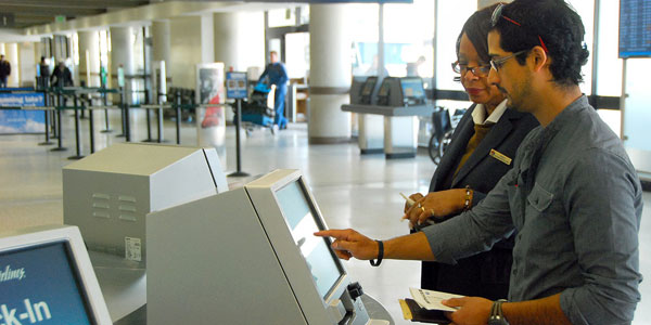 LAX Self Service Kiosks