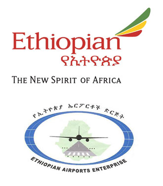 Self-service check-in kiosks Ethiopian Airlines and Ethiopian Airports Enterprise