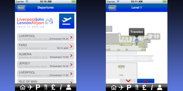 myLJA - Liverpool John Lennon Airport’s new mobile app