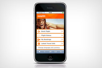 easyJet’s new multilingual mobile website