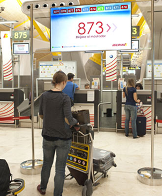Iberia introduces new queue management system