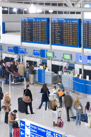 Athens International Airport is implementing Branded Departure Gate Lounges, ‘Time to Gate’ monitors and Virtual Assistants