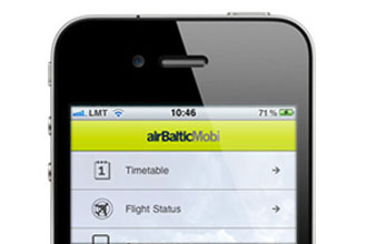 airBaltic enhances online and mobile check-in
