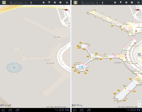 Google Indoor Maps - SFO Airport Google Indoor Maps - SFO Airport