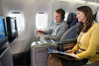 United Airlines upgrade premium service