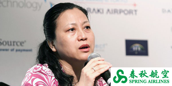 Ms Zhang Xiuzhi, CEO, Spring Airlines