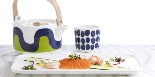 A Marimekko tea set