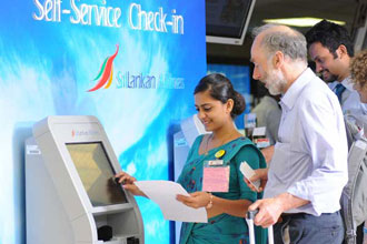 SriLankan Airlines introduces self-service check-in kiosks