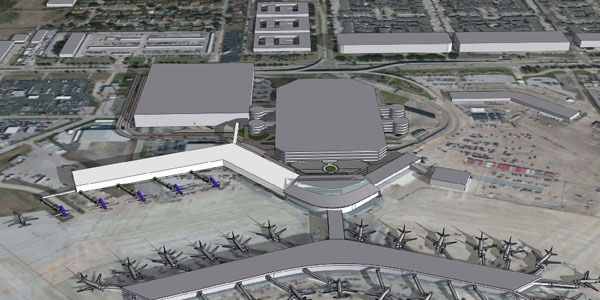 Southwest reveal plans for Houston’s terminal of the future