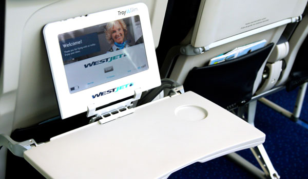 westJet Tray Table Design