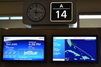 Tampa Airport introduces real-time flight information for passengers