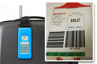 The future of self-service bag drop – traditional, home-printed or permanent bag tags?