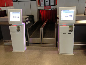 Edinburgh Airport’s self-service bag drop solution