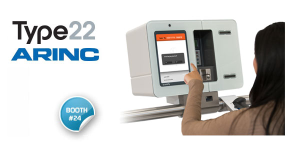 The Scan&Fly self-service bag drop will be presented by Type 22 and ARINC