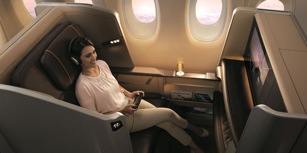 Singapore Airlines’ First Class cabin