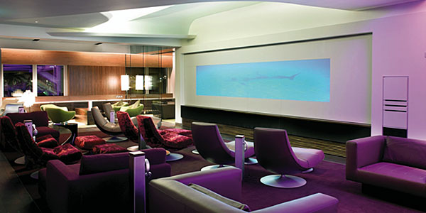 Virgin Atlantic’s Clubhouse lounge