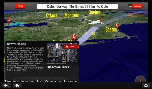 Norwegian’s new IFE system with FlightPath3D software Norwegian’s new IFE system with FlightPath3D software