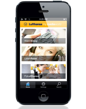 Lufthansa Systems’ BoardConnect wireless IFE system Lufthansa Systems’ BoardConnect wireless IFE system