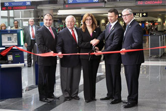 Automated Passport Control kiosks reduce queuing time by 33% at Chicago O’Hare