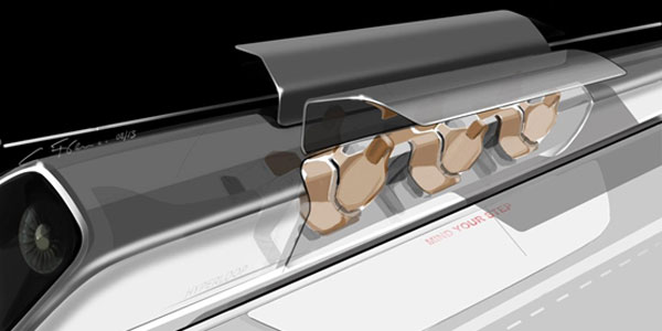 Hyperloop cabin concept