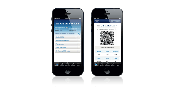 US Airways' long-awaited new mobile app US Airways' long-awaited new mobile app