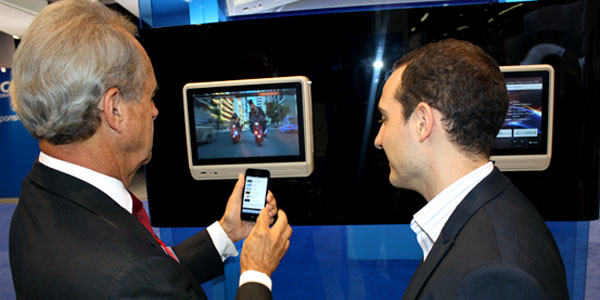 Ryan Ghee and Lumexis CEO Doug Cline Ryan Ghee and Lumexis CEO Doug Cline